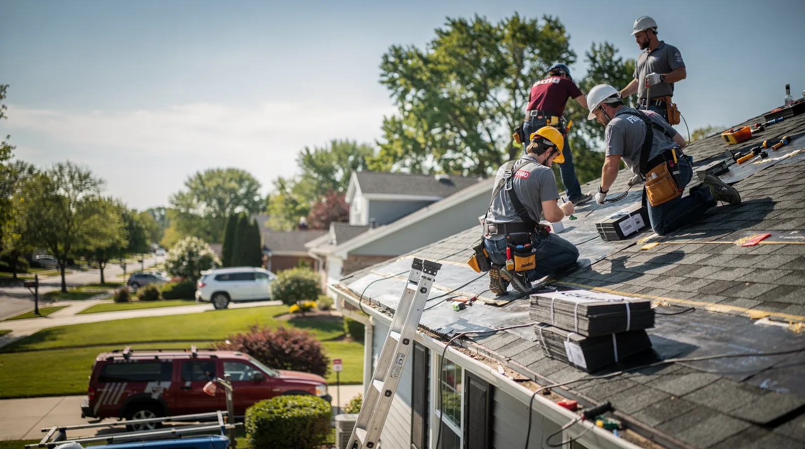 Roof Repair in Oak Creek, WI around you